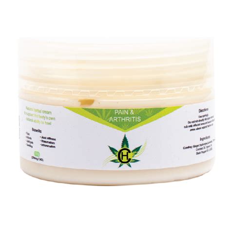 CBD Infused Pain & Arthritis Cream (100G) - Cannabis Healing