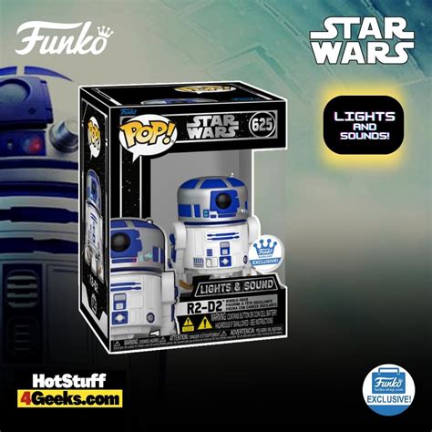 203 NEW Star Wars: R2-D2 Lights and Sounds Funko Pop!