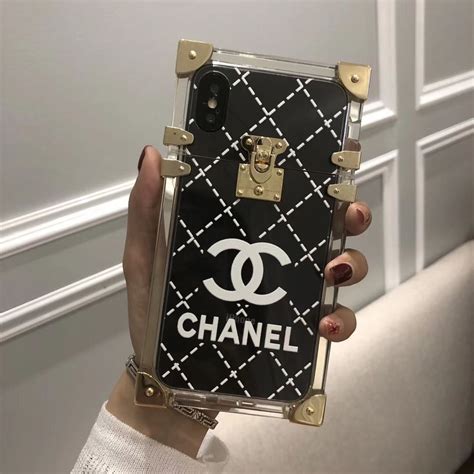 Transparent Two Piece Trunk Chanel case - Dopephonecases | Chanel ...