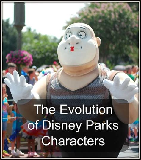 Evolution of Disney Parks Characters | Adventures in Familyhood