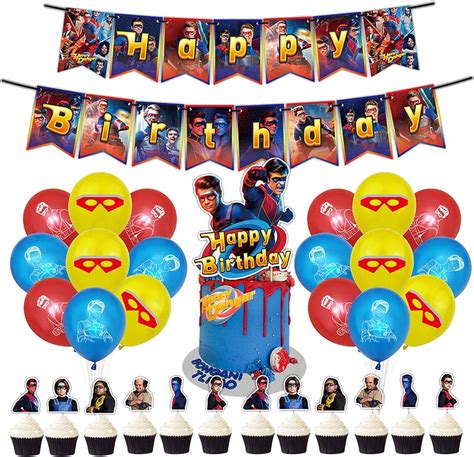 Buy Henry Danger Birthday Party Supplies,Henry Danger Happy Birthday ...