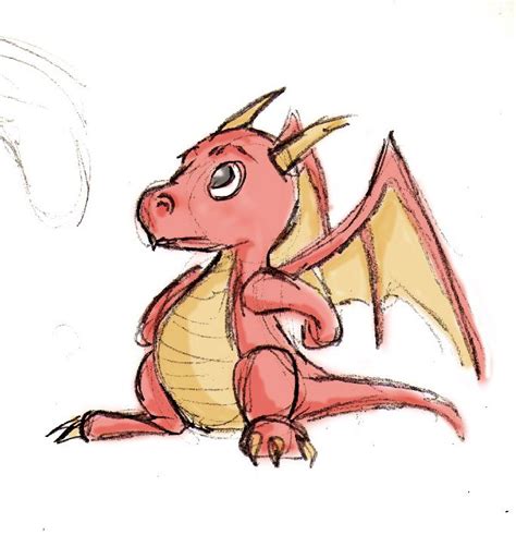 Baby Dragon Sketch by Sacco195.deviantart.com on @deviantART | ART | Pinterest | Dragon sketch ...