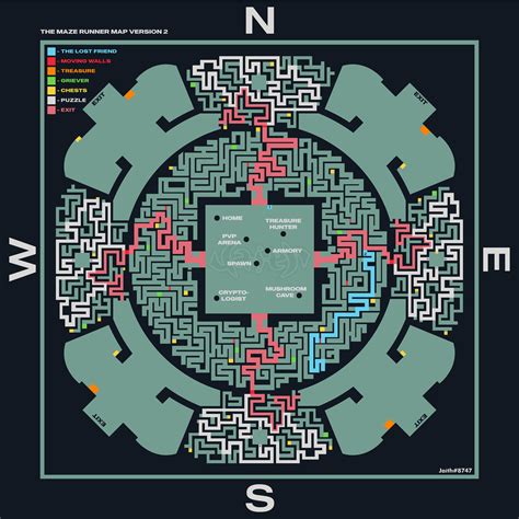 Maze Runner Maze Map