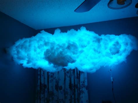 My GF and I wanted a light for our room while we hang out. So why not a cloud! | Cloud lamp ...