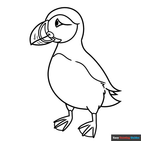 Collection 72 newest puffin coloring pages , free to print and download - Shill Art