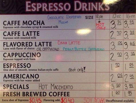 Impulse Coffee Menu, Menu for Impulse Coffee, Northglenn, Denver - Urbanspoon/Zomato