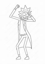 Rick And Morty Coloring Pages  Free Printable For Kids sketch template
