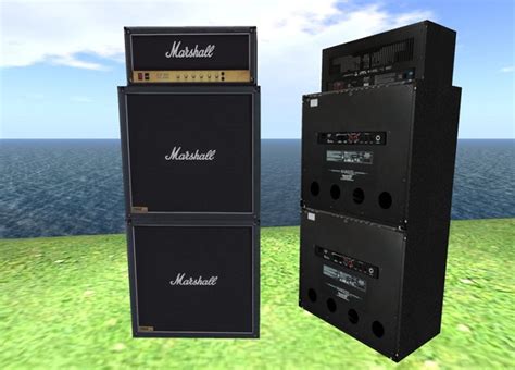 Second Life Marketplace - Marshall Speakers & Amplifier CM