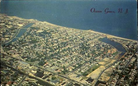 Aerial View Of Ocean Grove New Jersey