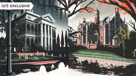 Disney D23 Exclusives: Haunted Mansion Art by JC Richard and Shag | Flipboard