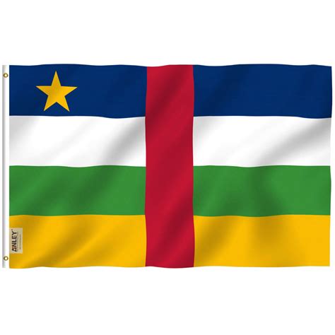 Fly Breeze Central African Republic 3x5 Foot - Anley Flags