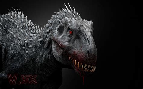 ArtStation - Indominus rex Jurassic wolrd