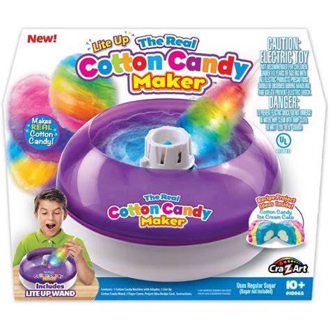 Cra-Z-Art Cotton Candy Maker with Lite Wand in 2020 | Cotton candy, Toys for girls, Z arts