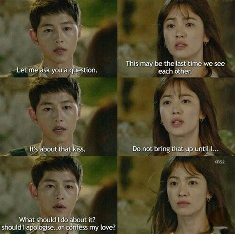 17 Best images about descendants of the sun quotes on Pinterest | Couple, The sun and Song hye kyo