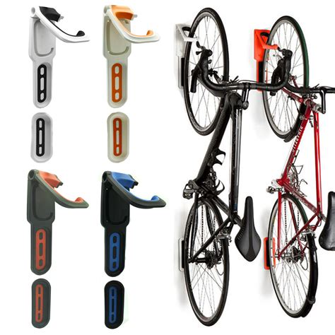 Easy Hang Each Max Load 30 Kg/66 Lb 2 PCS Wall Mount Bike Hooks for ...