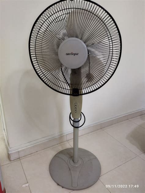 Remote controlled pedestal fan, Furniture & Home Living, Lighting ...