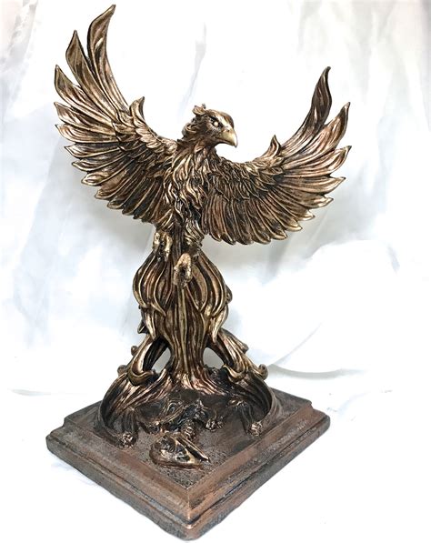 Phoenix Statue - Etsy