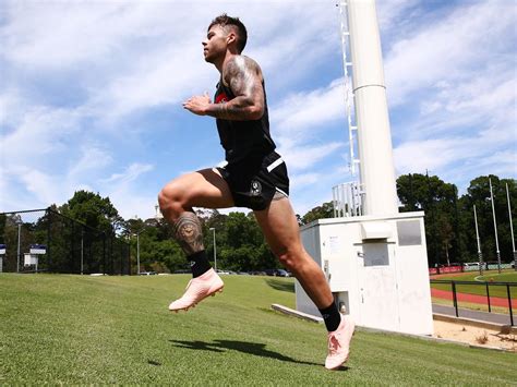 Collingwood AFL 2019 pre-season training photos: Jamie Elliott Magpies ...