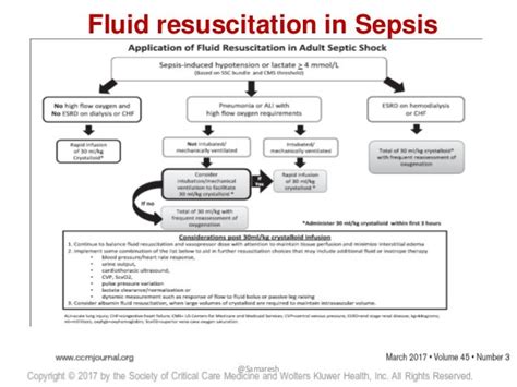 Management of sepsis and septic shock