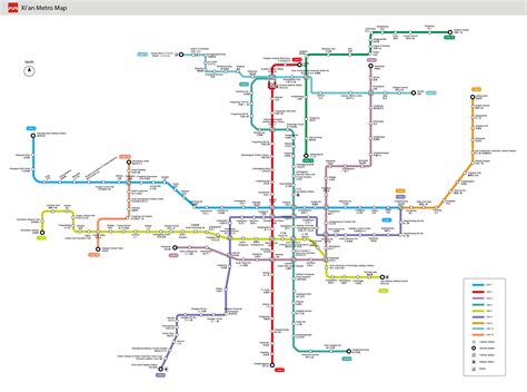 Xi'an Metro: Subway Lines in English, Stations, Ticket Fare & Types