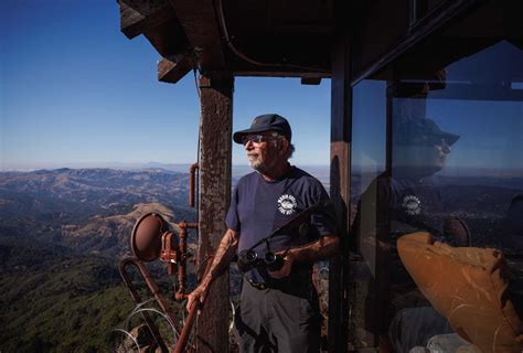 Why does California still have manned fire lookouts in the age of cell phones and cameras?