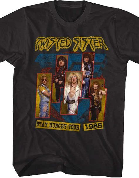 Rock Band T-Shirts From The 1980s