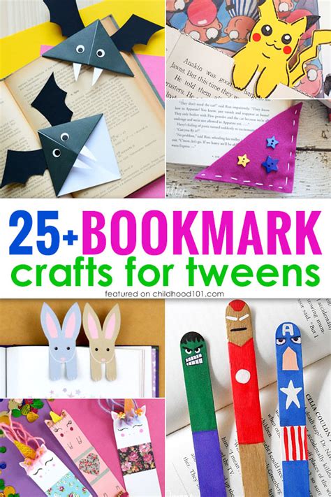 25+ Fun & Easy Bookmark Crafts for Tweens – Idiom Studio