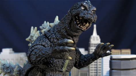 SH MONSTERARTS GODZILLA 1964 (ORIGINAL VERSION) - BANDAI TAMASHII NATIONS KAIJU FIGURE REVIEW ...