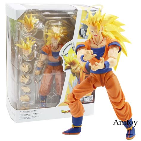 SHF S.H.Figuarts Dragon Ball Z Super Saiyan 3 Son Goku Dragon Ball PVC ...