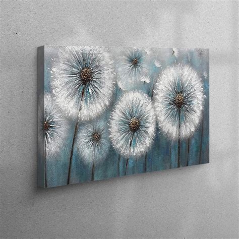 Wall Art 3D Wall Art Large Wall Art Dandelion Abstract - Etsy