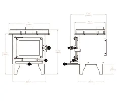 CB-1008 CUB Cubic Mini Wood Stove Review – Forestry Reviews