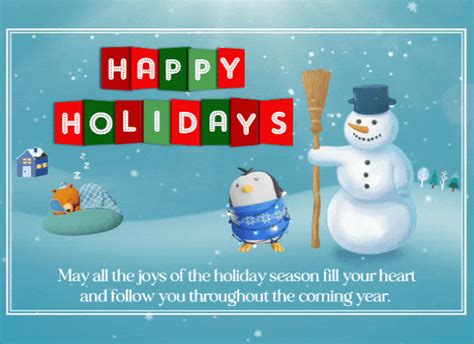 A Happy Holidays Message Card For You. Free Happy Holidays eCards | 123 ...