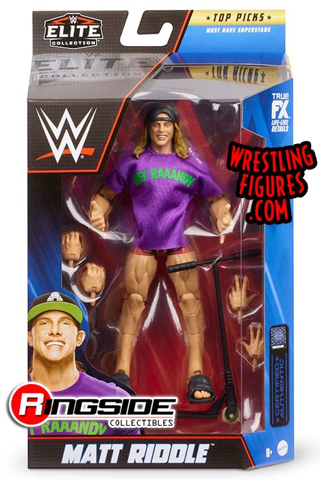 Matt Riddle - WWE Elite Top Picks 2023 WWE Toy Wrestling Action Figure by Mattel!