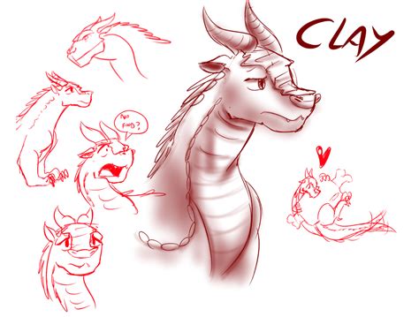 Sketches - Clay (WoF) by StarWarriors on DeviantArt