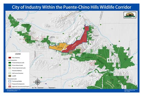 City of Industry Map – Hills For Everyone