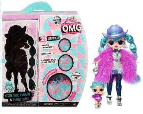 LOL Surprise Winter Disco OMG Cosmic Nova Cosmic Queen Fashion Doll MGA ...