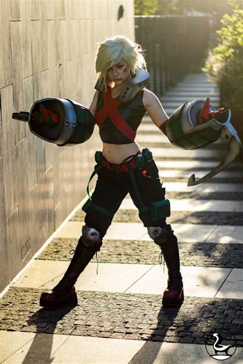 Genderbent Bakugo from My Hero Academia Cosplay | Todoroki cosplay, My ...