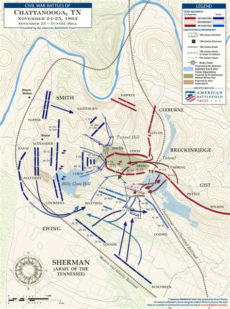 Chattanooga | Fight for Tunnel Hill | Nov 25, 1863 | American Battlefield Trust