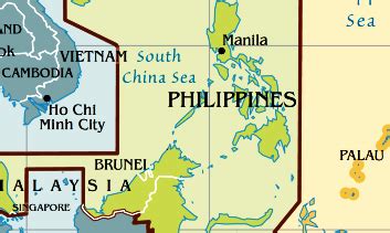 Philippines Time Zone Map