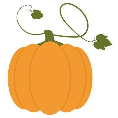 Pumpkin With Leaves Vector Art, Icons, and Graphics for Free Download