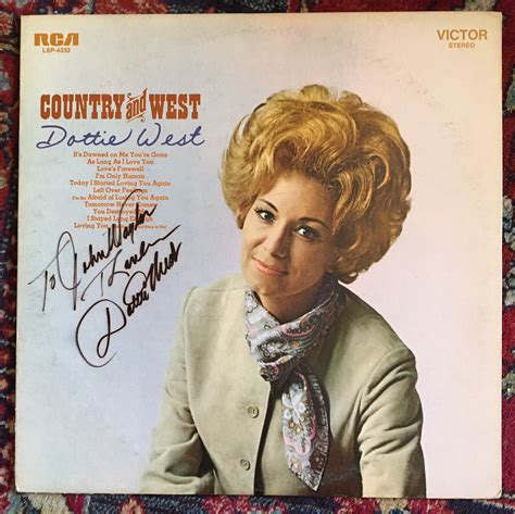 Signed Autographed Dottie West Country and West Vinyl Record | Etsy in ...