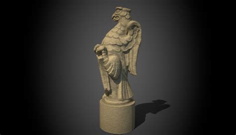 ArtStation - Falcon statue