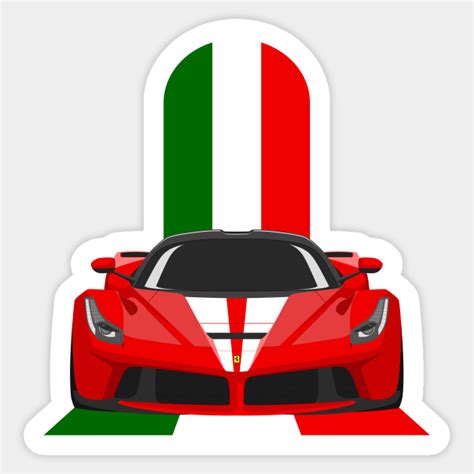 FERRARI - Ferrari - Sticker | TeePublic