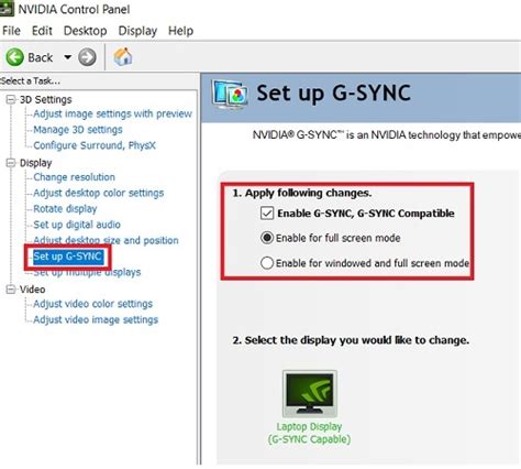 Micro Center - How to enable NVIDIA G-Sync