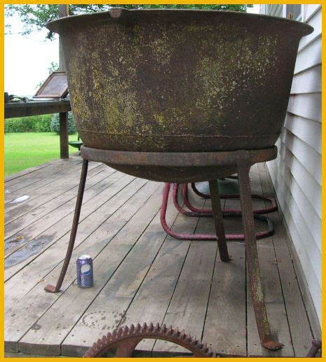 Large Antique Cast Iron Cauldron Kettle Tripod Cast Iron Kettle, Cast ...