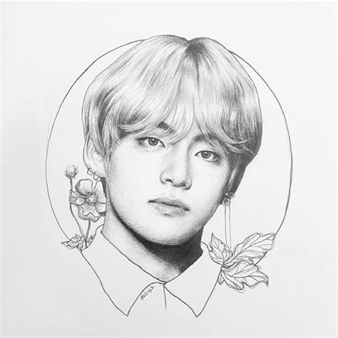 taetae bts v | Bts drawings, Bts fanart, Fan art