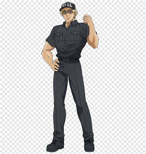 Cells at Work! Anime Cytotoxic T cell, Anime, television, police Officer, cartoon png | PNGWing