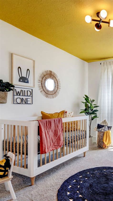 Nursery Inspiration | Yellow baby room, Girl nursery room, Nursery room ...