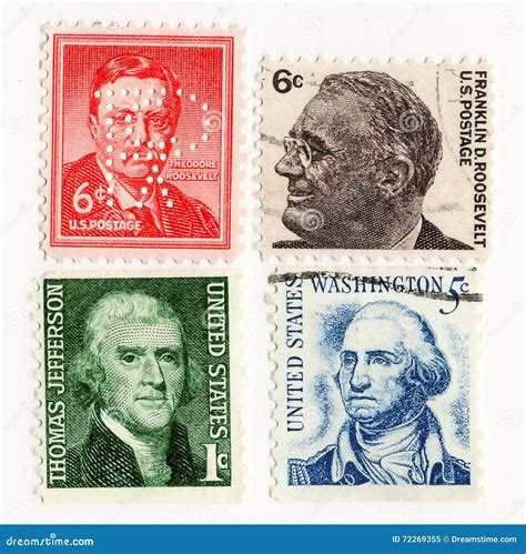 USA 1950 Postage Stamp Presidents Editorial Image - Image of marlin, postage: 72269355