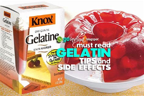 Gelatin - Tips, Side Effects, Interactions and Warnings - Natural Home ...